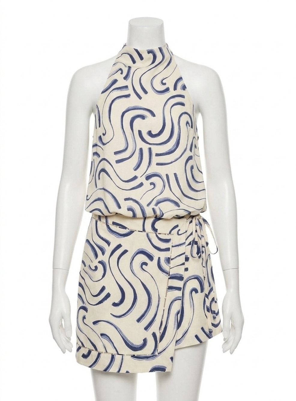 NEW ALEXIS sirenza dress in blue wave